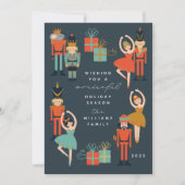 Carte BONNES VACANCES Le Ballet Casse-Noisette (Devant)