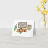 Carte Bons examens de chance (Fleur jaune)