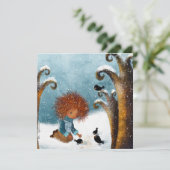 Carte Bonté de Noël (Debout devant)