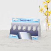 Carte BonVoyage (Fleur jaune)