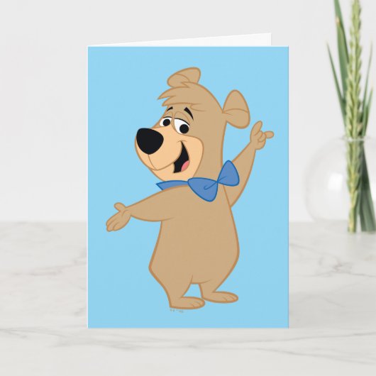Carte Boo Boo Bear Armoiries Large (Devant)