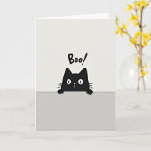 Carte Boo From The Shadows (Fleur jaune)