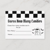 Carte Boo Funny Halloween Party (Devant)