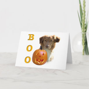 Carte BOO Halloween en Nouvelle-Écosse