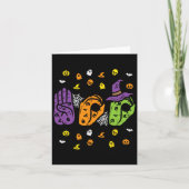 Carte Boo Hands American Sign Language Pride Asl Hallowe (Devant)