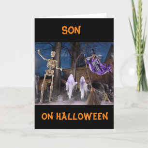 CARTE « BOO POUR TOI » **FILS** JOYEUX HALLOWEEN