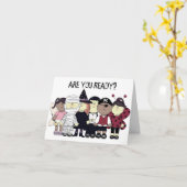 CARTE *BOO TO YOU & HAPPY HALLOWEEN TROO* HALLOWEEN CARD (Fleur jaune)