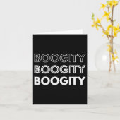 Carte Boogity _ Mots drôles sur  (Fleur jaune)