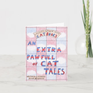 Carte Book Cover Extra Pawfull Cat Tales Tails Stories