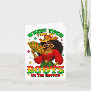 Carte Boots sur le terrain Juneteenth Cowgirl Où sont-il