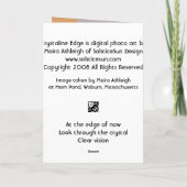 Carte Bord Crystaline (Dos)