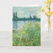 Carte Bord de la Seine par Monet (Fleur jaune)