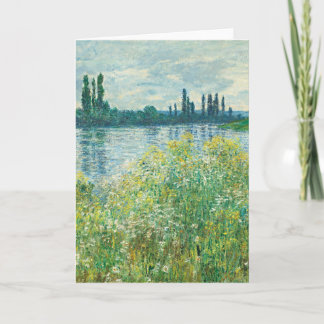 Carte Bord de la Seine par Monet