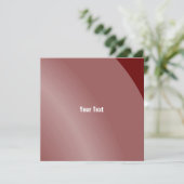 Carte Bordeaux moderne Shaded Qr Code moderne (Debout devant)