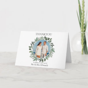 Carte Bordure de feuillage botanique du bouquet de verdu