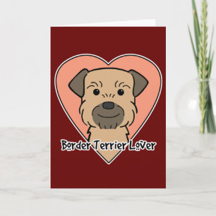 Carte Bordure Terrier Lover