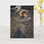 Carte Boreas - John William Waterhouse (Fleur jaune)