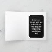 Carte Born to be a Legend (Intérieur)