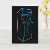 Carte Borne d'arcade de jeu vidéo rétro (Fleur jaune)