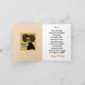 Carte Boss Lady Bonne Anniversaire Soeur Africaine Améri (Intérieur)