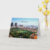 Carte Boston Common, parc public, (Fleur jaune)