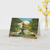 Carte Boston le Massachusetts (Fleur jaune)