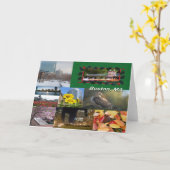 Carte Boston, Massachusetts (Fleur jaune)