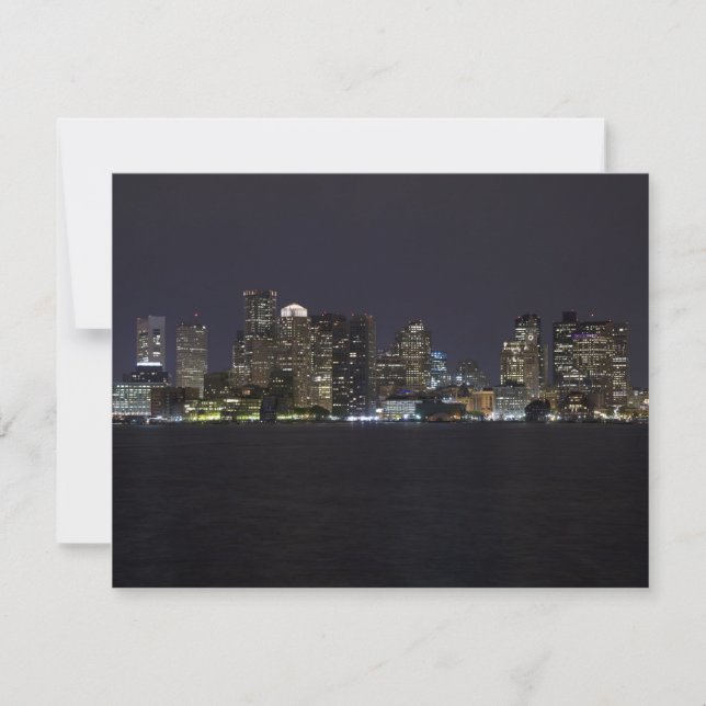 Carte Boston Skyline (Devant)