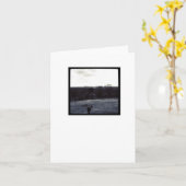 Carte Boston Skyline 2 (Fleur jaune)