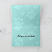 Carte Boston Terrier Bride et Groom (Intérieur)