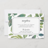 Carte Botanica Réception (Devant)