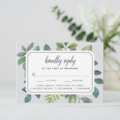 Carte Botanica RSVP Avec Choix De Repas (Debout devant)