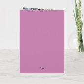 Carte Botanical Bliss (Dos)