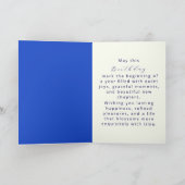 Carte Botanical Plums Collection Birthday (Intérieur)