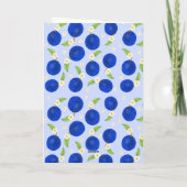 Carte Botanical Plums Collection Birthday (Dos)