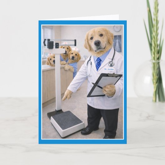 Carte Both Feet Scale Get Well Card SCB-2 (Devant)