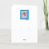 Carte Both Feet Scale Get Well Card SCB-2 (Dos)