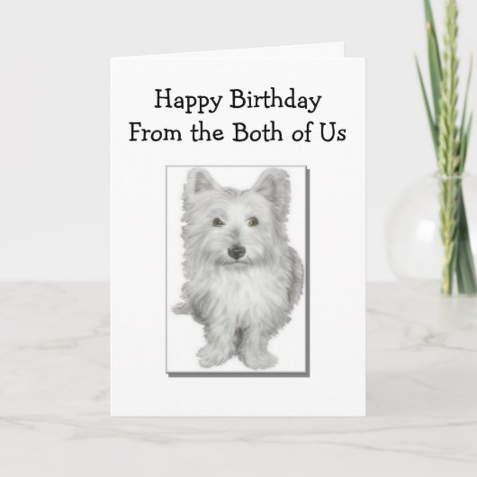 Carte Both of Us - Birthday Card (Devant)