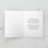 Carte Bottes de combat de la fête des morts et drapeau d (Intérieur)