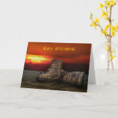 Carte Bottes de travail de retraite (Fleur jaune)