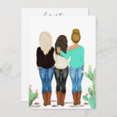 Carte Bottes et besoins (Devant / Derrière)