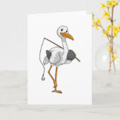 Carte Bouche en Fisher avec canne à pêche (Fleur jaune)