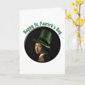 Carte Boucle d'oreille Trèfle Saint-Patrick (Fleur jaune)