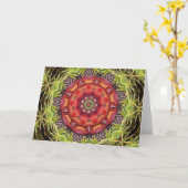 Carte Bouclier de la jungle (Fleur jaune)