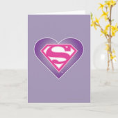 Carte Bouclier du coeur pourpre (Fleur jaune)