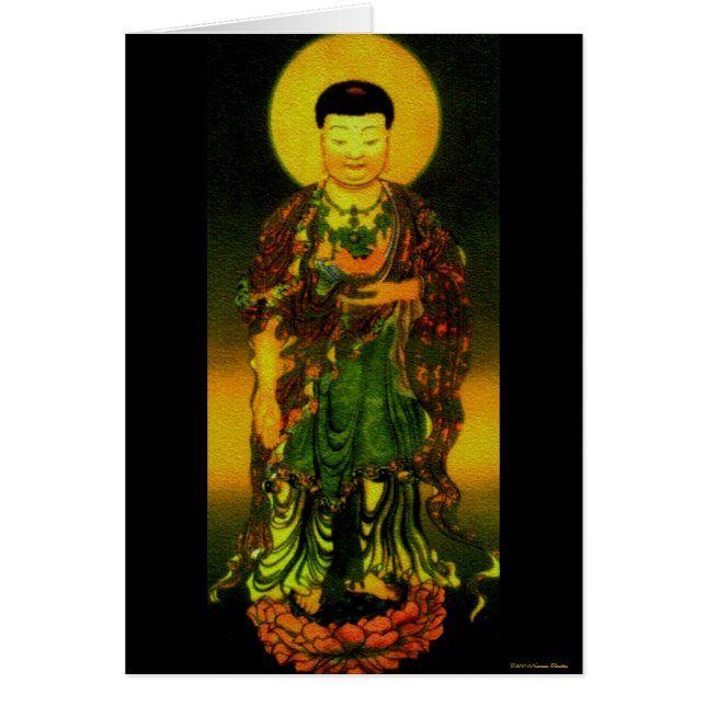 Carte Bouddha (Devant)
