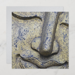 Carte Bouddha Face Zen Harmonie Bouddha Flat