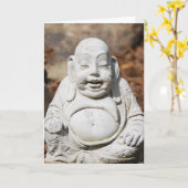 Carte Bouddha Sage (Fleur jaune)