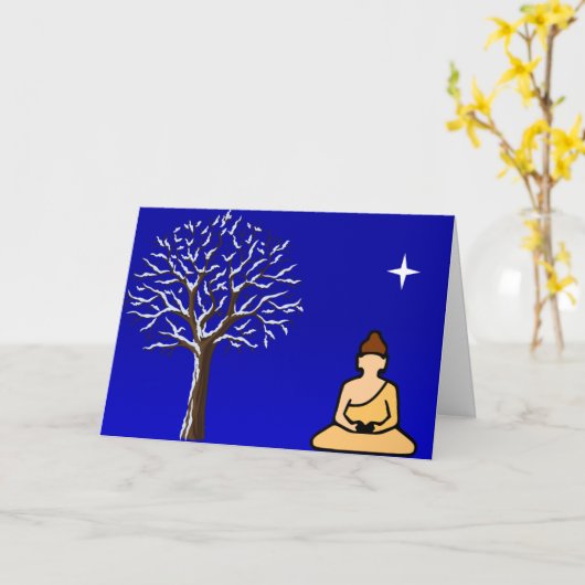 Carte Bouddhamas (Fleur jaune)