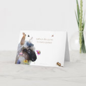 Carte Bouddhiste/Joyeux anniversaire : (Devant)